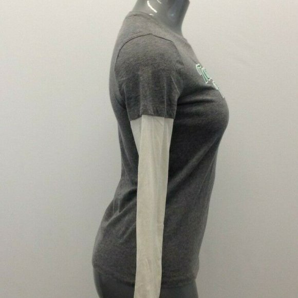 Tommy Hilfiger Long Sleeve Tee Women's Small Gray - Picture 4 of 8